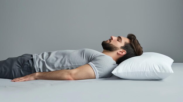 straight hair care pillow