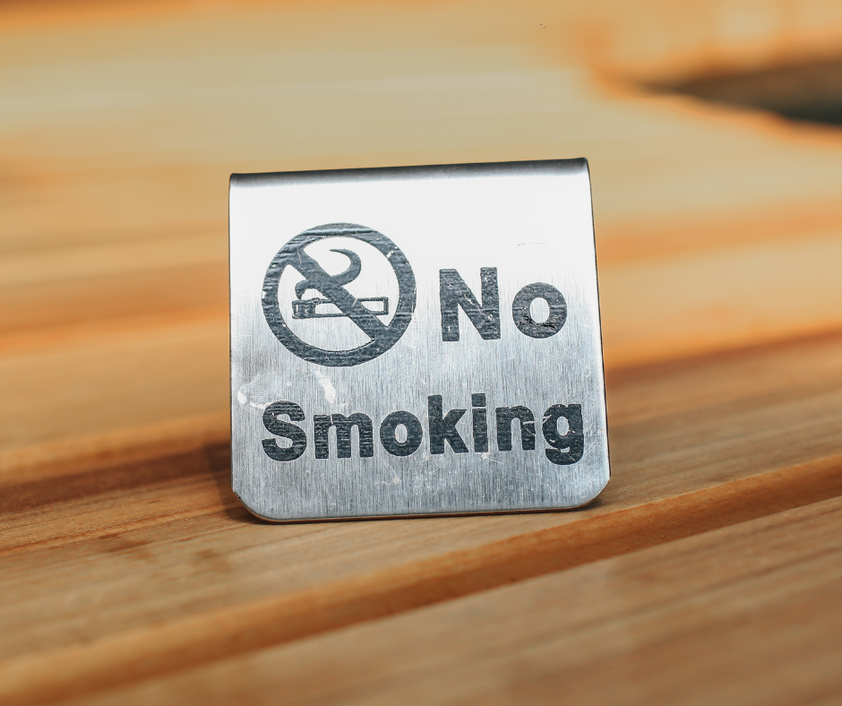 no smoking sign