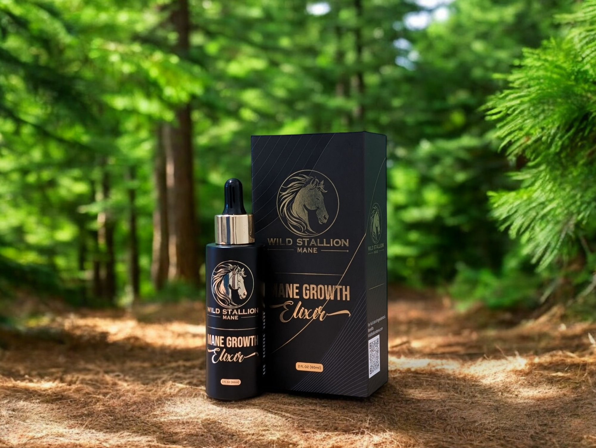 Mane Growth Elixir in natural setting