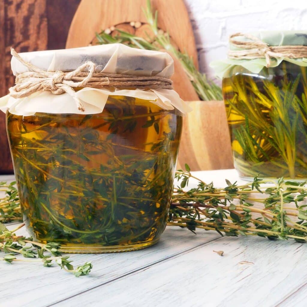bottled rosemary