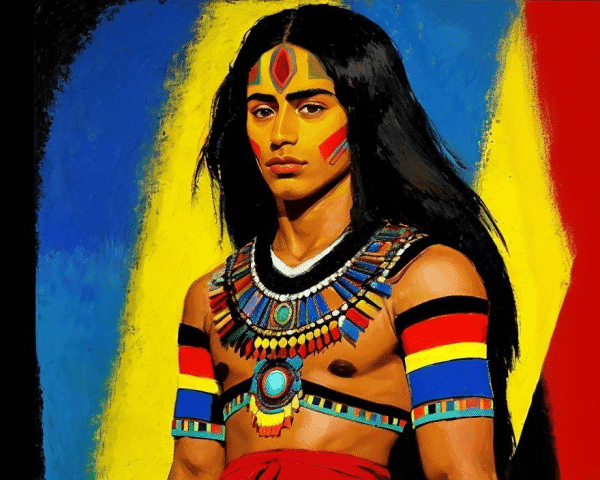 aztec long hair